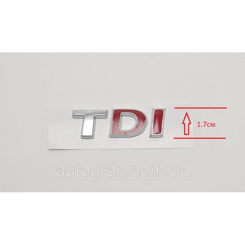 Емблема напис багажника VW Volkswagen TDI Passat B7 B8 тип3
