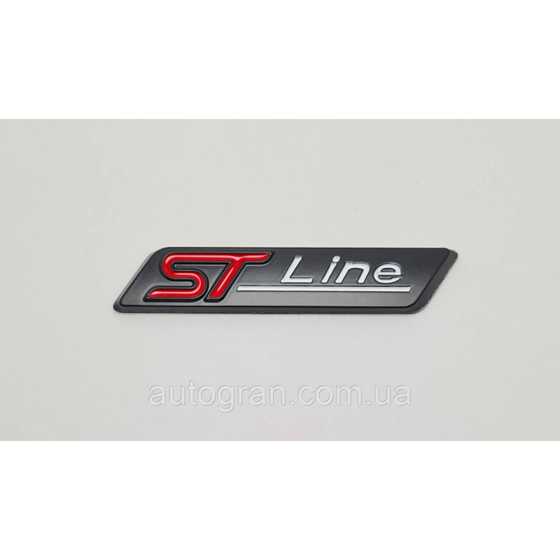 Емблема кузова FORD ST line STline чорна