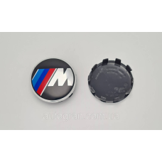 Заглушки ковпачки литих дисків BMW M-power 56 мм