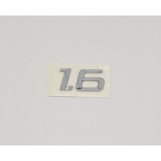 Емблема напис багажника Skoda 1.6