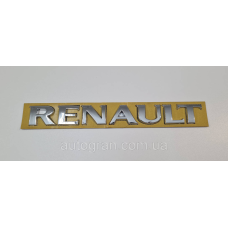 Емблема напис Renault багажника Trafic Master