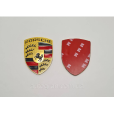 Емблема Porsche клейова
