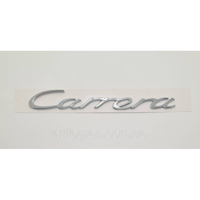 Емблема напис багажника Porsche Carrera Емблема напис багажника Porsche Carrera