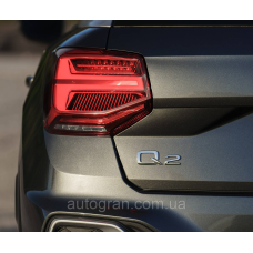 Емблема напис багажника Audi Q2