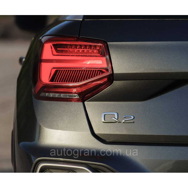Емблема напис багажника Audi Q2 Емблема напис багажника Audi Q2