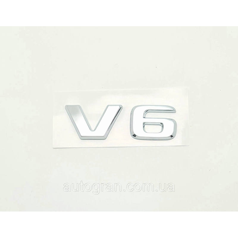 Емблема напис багажника Mercedes v6