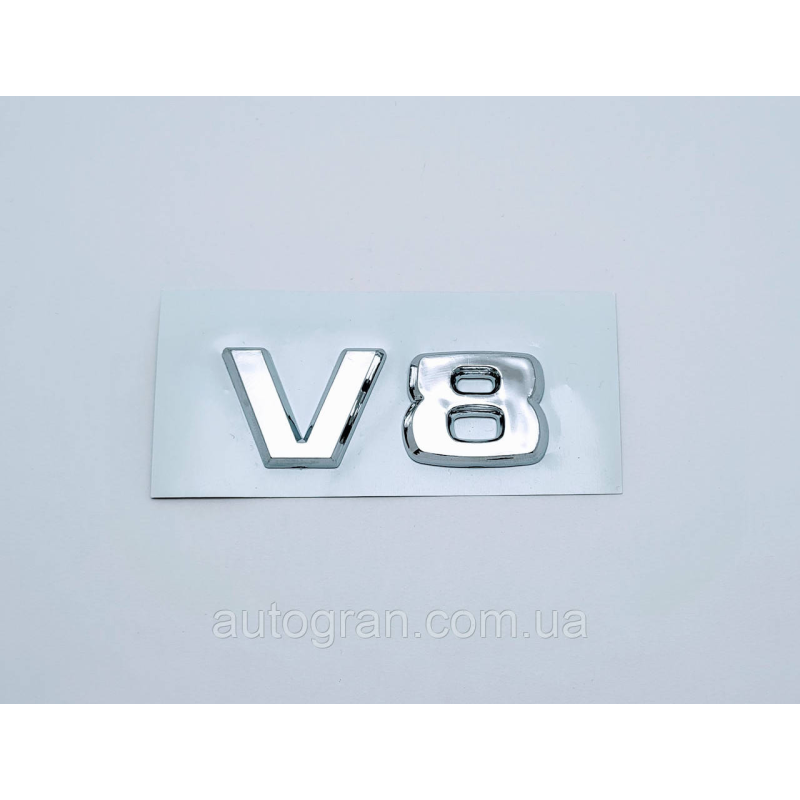 Емблема напис багажника Mercedes v8