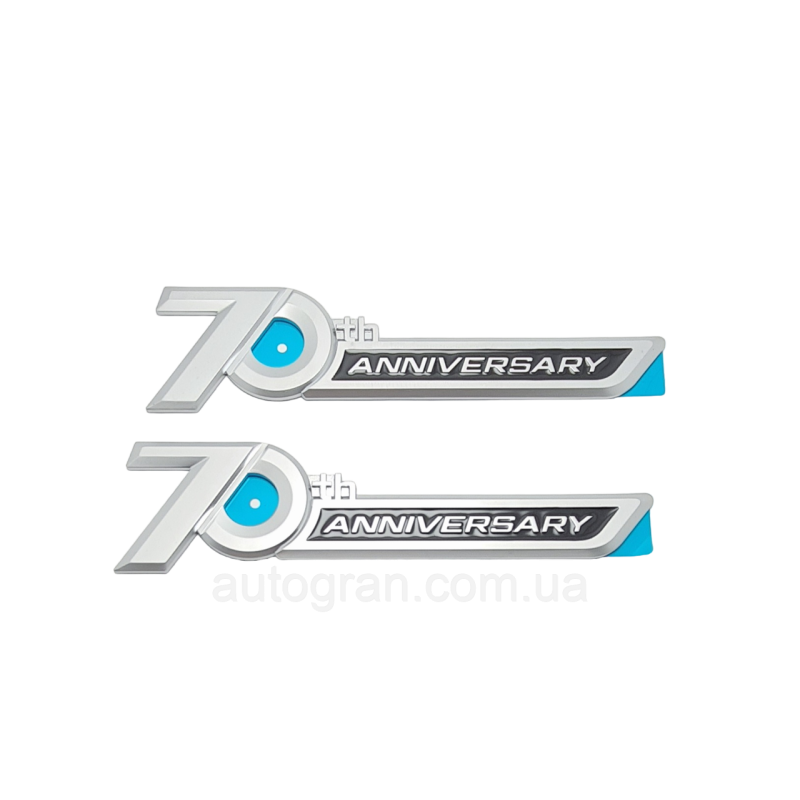 Емблеми на боковини Toyota Land Cruiser LC150 LC200 LC300 70th Anniversary Емблеми на боковини Toyota Land Cruiser LC150 LC200 LC300 70th Anniversary
