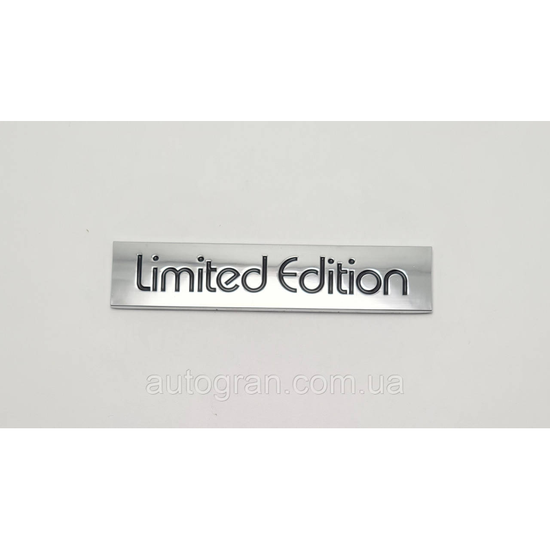 Емблема напис багажника Limited Edition