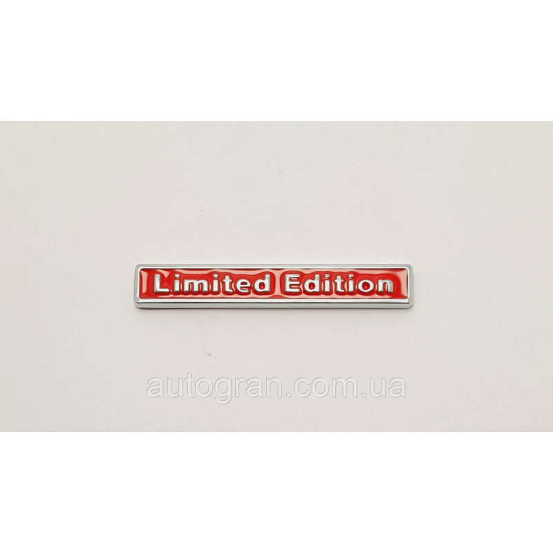 Емблема напис багажника Audi VW Limited Edition