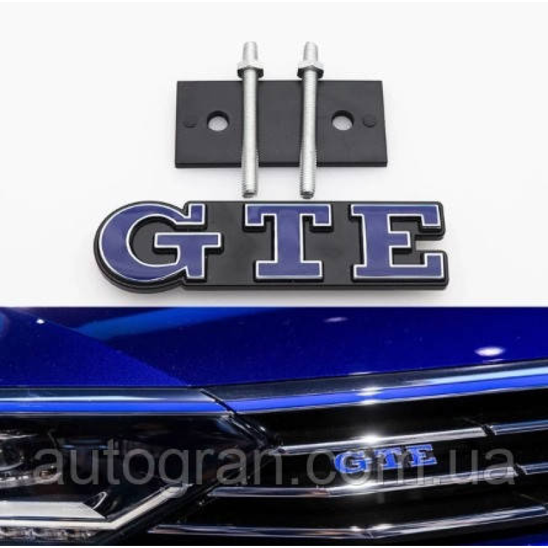 Емблема решітки радіатора VW GTE