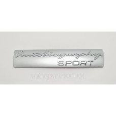 Емблема напис кришки багажника Range Rover Autobiography Sport