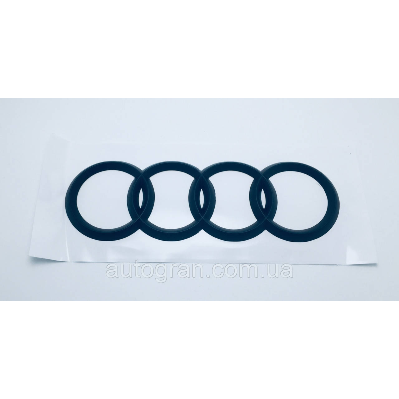 Емблема багажника кільця Audi A4 чорна