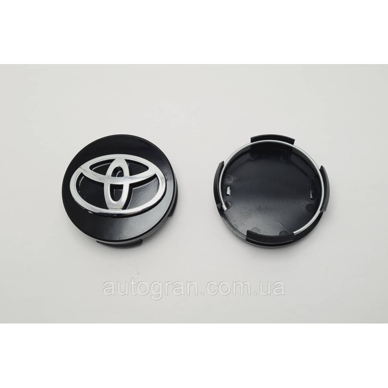 Ковпачки заглушки литих дисків Toyota Corolla Auris Camry Rav4 Venza чорні Ковпачки заглушки литих дисків Toyota Corolla Auris Camry Rav4 Venza чорні