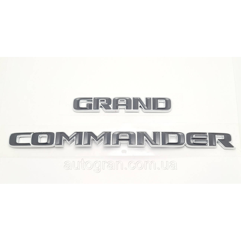 Емблема напис JEEP Grand Commander Емблема напис JEEP Grand Commander