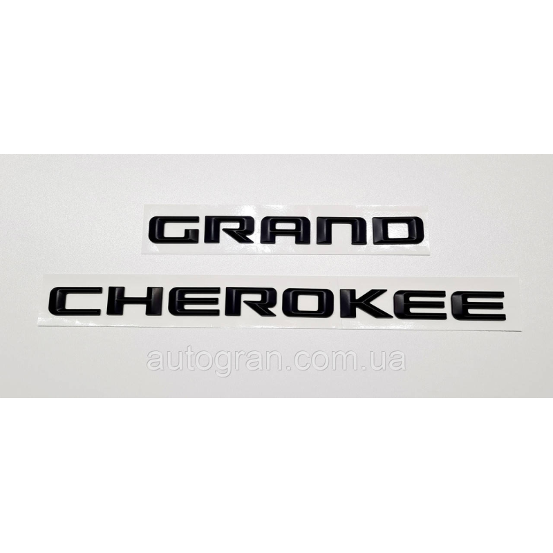 Емблема напис JEEP Grand Cherokee новий тип