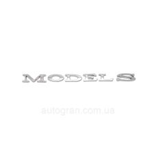 Емблема напис багажника Tesla Model S