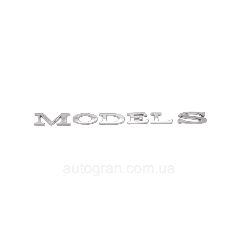 Емблема напис багажника Tesla Model S
