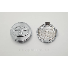 Ковпачки заглушки литих дисків Toyota Corolla Auris Camry Rav4 Venza хром