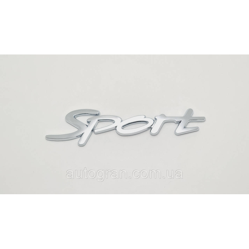 Емблема кузова Sport