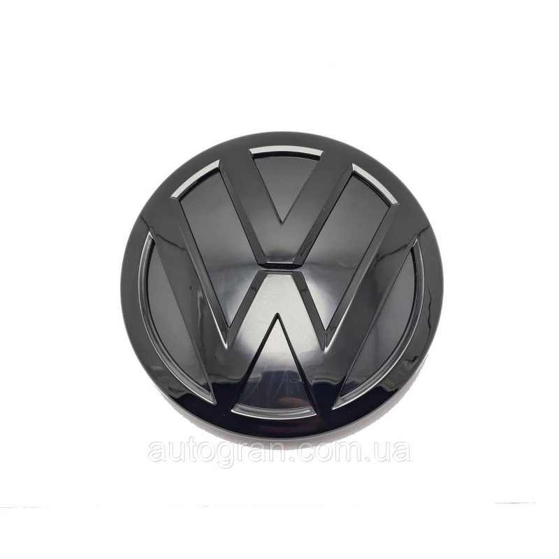 Емблема решітки радіатора VW Volkswagen Passat CC 2013-2017 чорний глянець