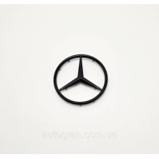 Емблема керма Mercedes чорна до 2012г (тонка ніжка)