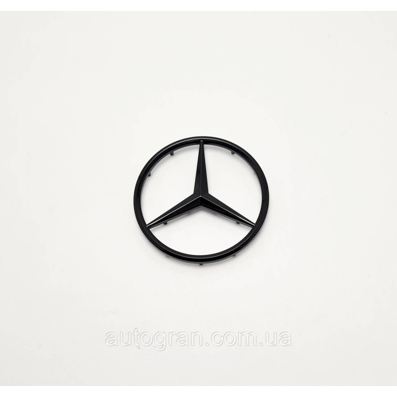 Емблема керма Mercedes чорна до 2012г (тонка ніжка)