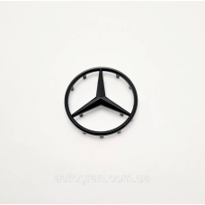Емблема керма Mercedes 2012-2015 чорна (широка ніжка)