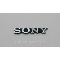 Емблема для декору акустики та салону Sony 32мм*6мм