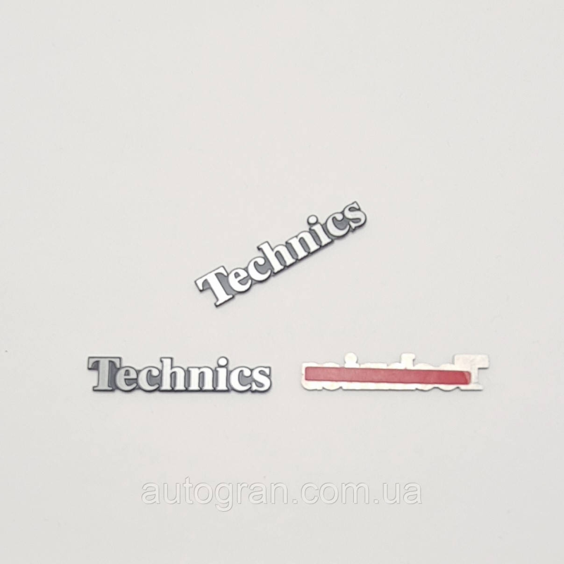 Емблема для декору акустики та салону Technics