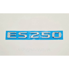 Емблема напис багажника Lexus ES250