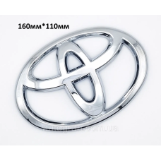 Емблема решітки радіатора і кришки багажника Toyota 160мм*110мм