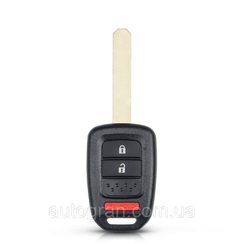 Корпус штатного ключа Honda 2+panic кнопки тип1 Корпус штатного ключа Honda 2+panic кнопки тип1