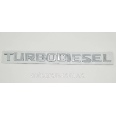 Емблема напис багажника Mercedes Turbodiesel