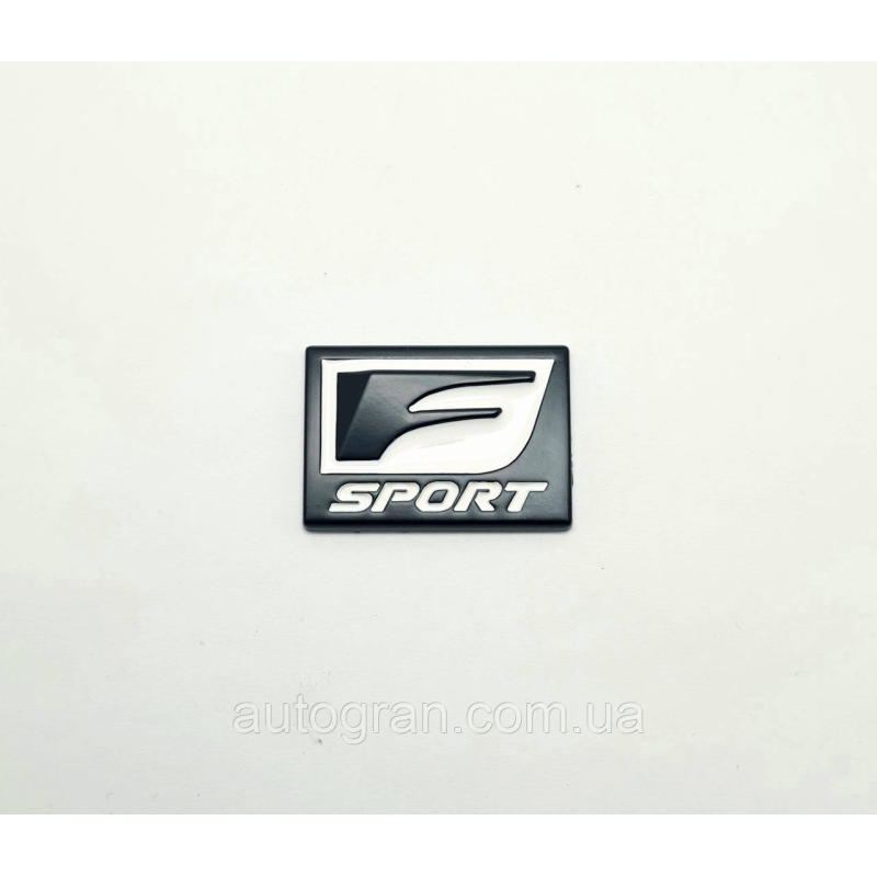 Емблема кузова Lexus Fsport тип1 чорна