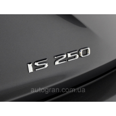 Емблема напис багажника Lexus IS250