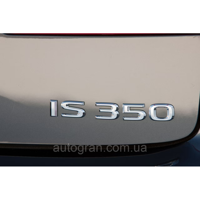Емблема напис багажника Lexus IS350