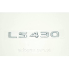 Емблема напис багажника Lexus LS430