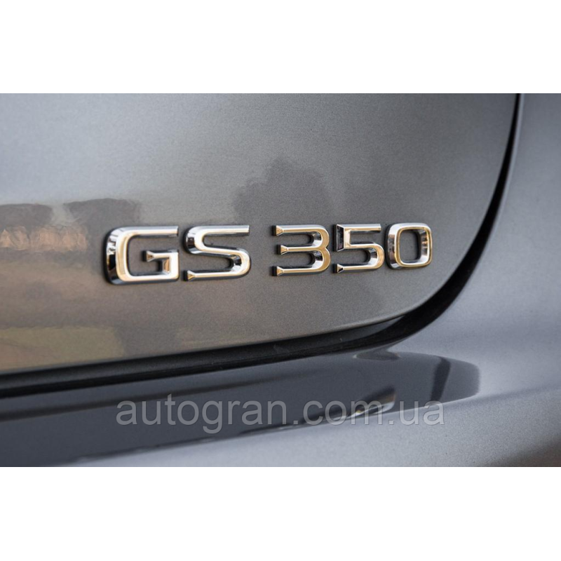 Емблема напис багажника Lexus GS350