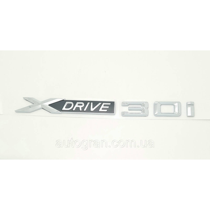 Емблема напис BMW Xdrive 3.0i старий тип Емблема напис BMW Xdrive 3.0i старий тип