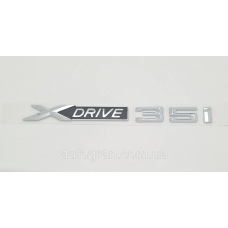 Емблема напис BMW Xdrive 3.5i старий тип
