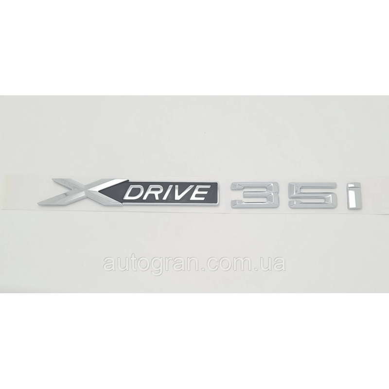 Емблема напис BMW Xdrive 3.5i старий тип