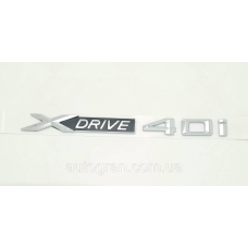 Емблема напис BMW Xdrive 4.0i старий тип