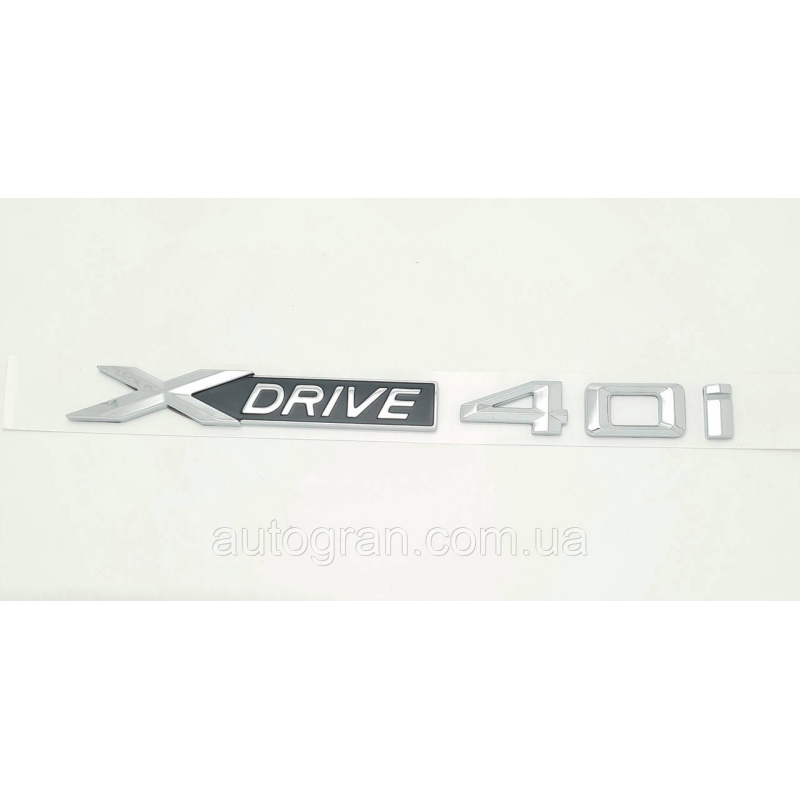 Емблема напис BMW Xdrive 4.0i старий тип Емблема напис BMW Xdrive 4.0i старий тип
