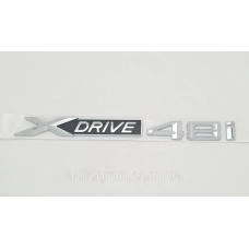 Емблема напис BMW Xdrive 4.8i старий тип