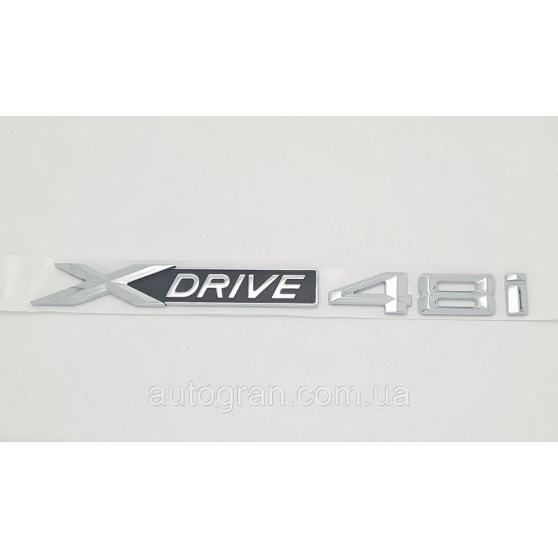 Емблема напис BMW Xdrive 4.8i старий тип Емблема напис BMW Xdrive 4.8i старий тип
