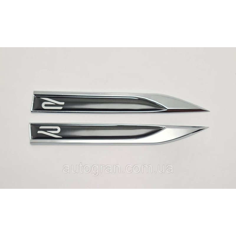 Емблеми на крила VW Volkswagen R-Line Rline новий тип