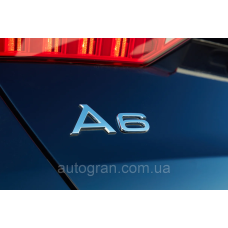 Емблема напис багажника Audi А6