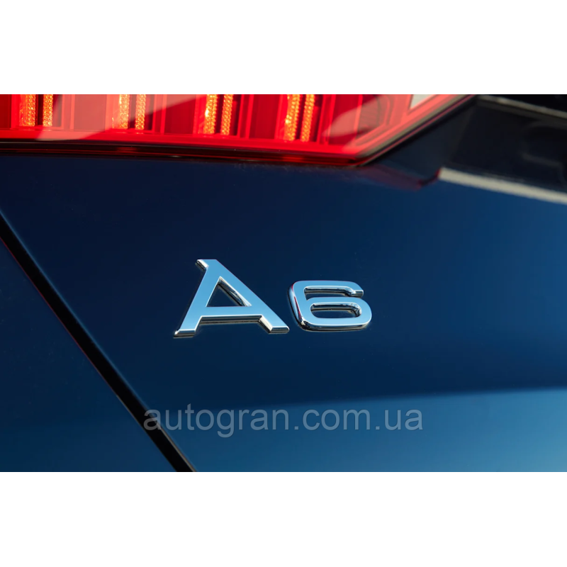 Емблема напис багажника Audi А6 Емблема напис багажника Audi А6