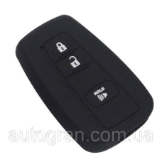 Силіконовий чохол на смарт ключ Toyota Prado Camry Rav4 Highlander Land Cruiser Avensis Auris Corolla 3кн